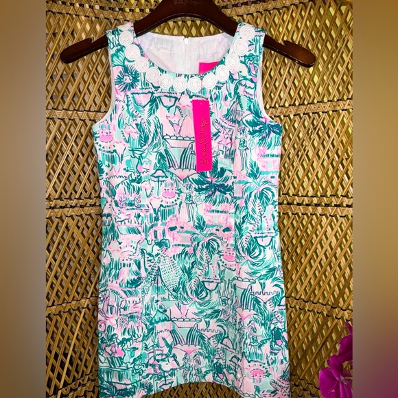 Robe Enfant Lilly Pulitzer Mini Mila Shift - Taille 10 - Multicolore - Neuf Avec Étiquettes